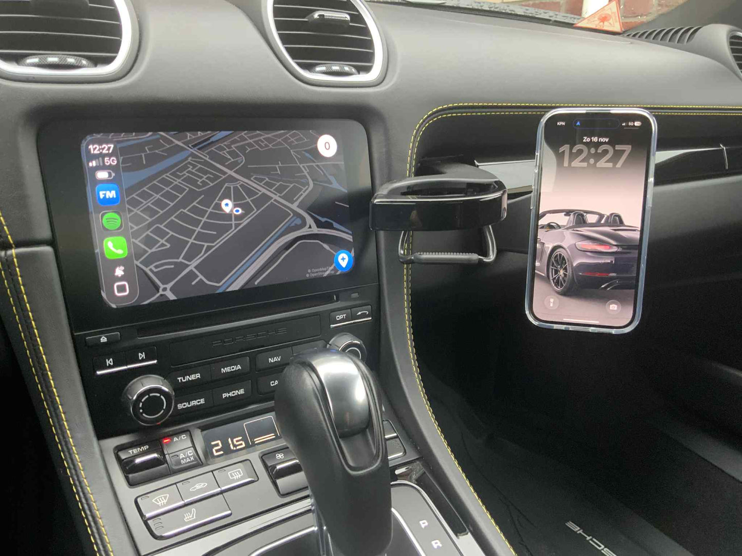Porsche Boxster 718 982 981 Telefonhalterung Handyhalterung